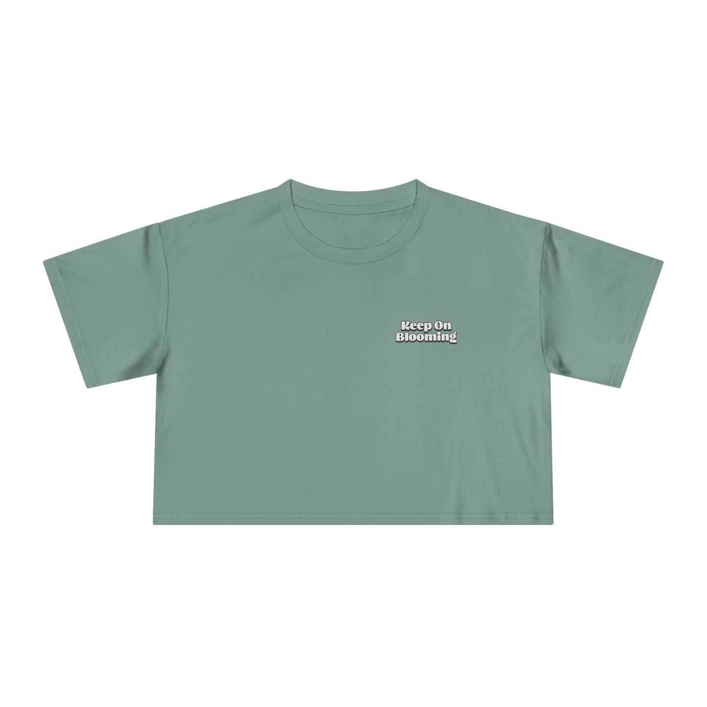 Keep On Blooming Women's Crop Tee