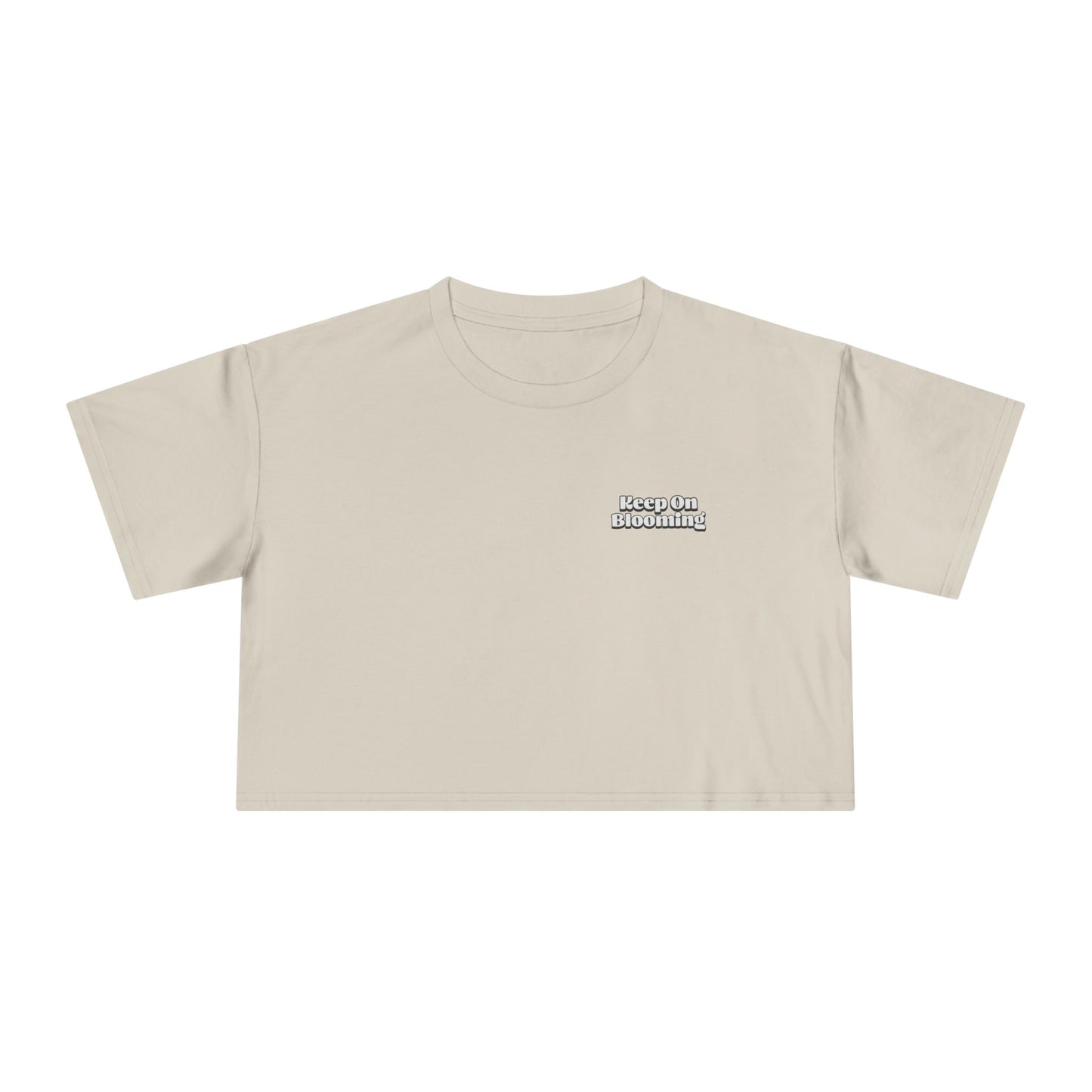 Keep On Blooming Women's Crop Tee