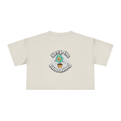 Keep On Blooming Women's Crop Tee