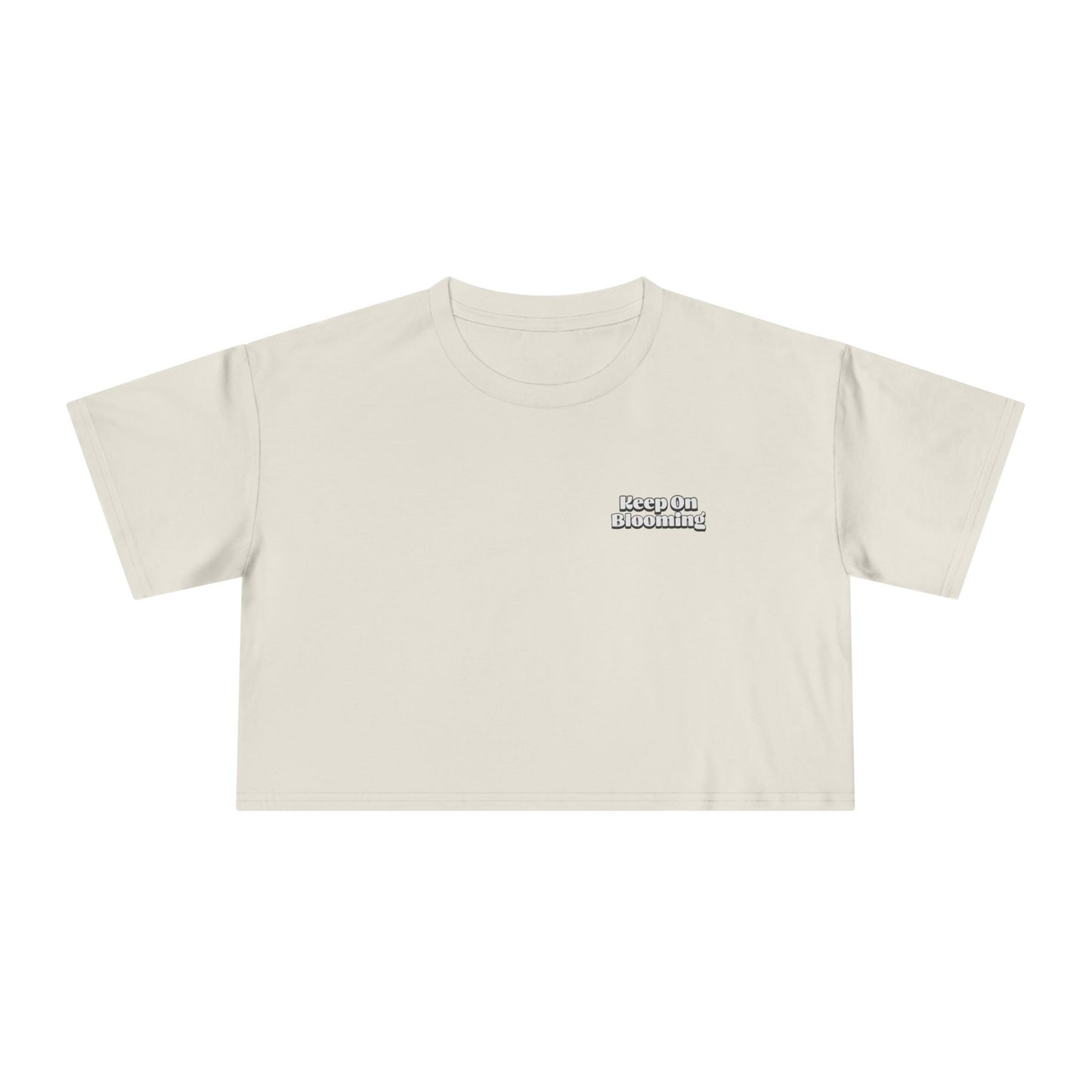 Keep On Blooming Women's Crop Tee