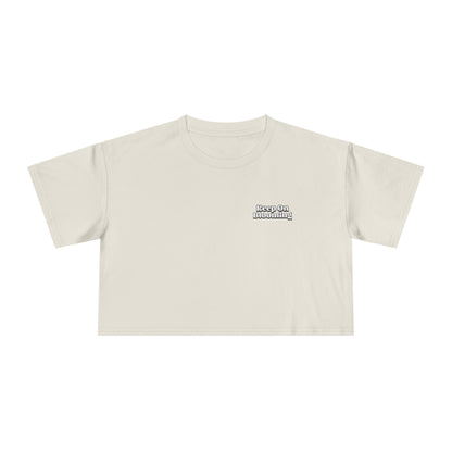 Keep On Blooming Women's Crop Tee