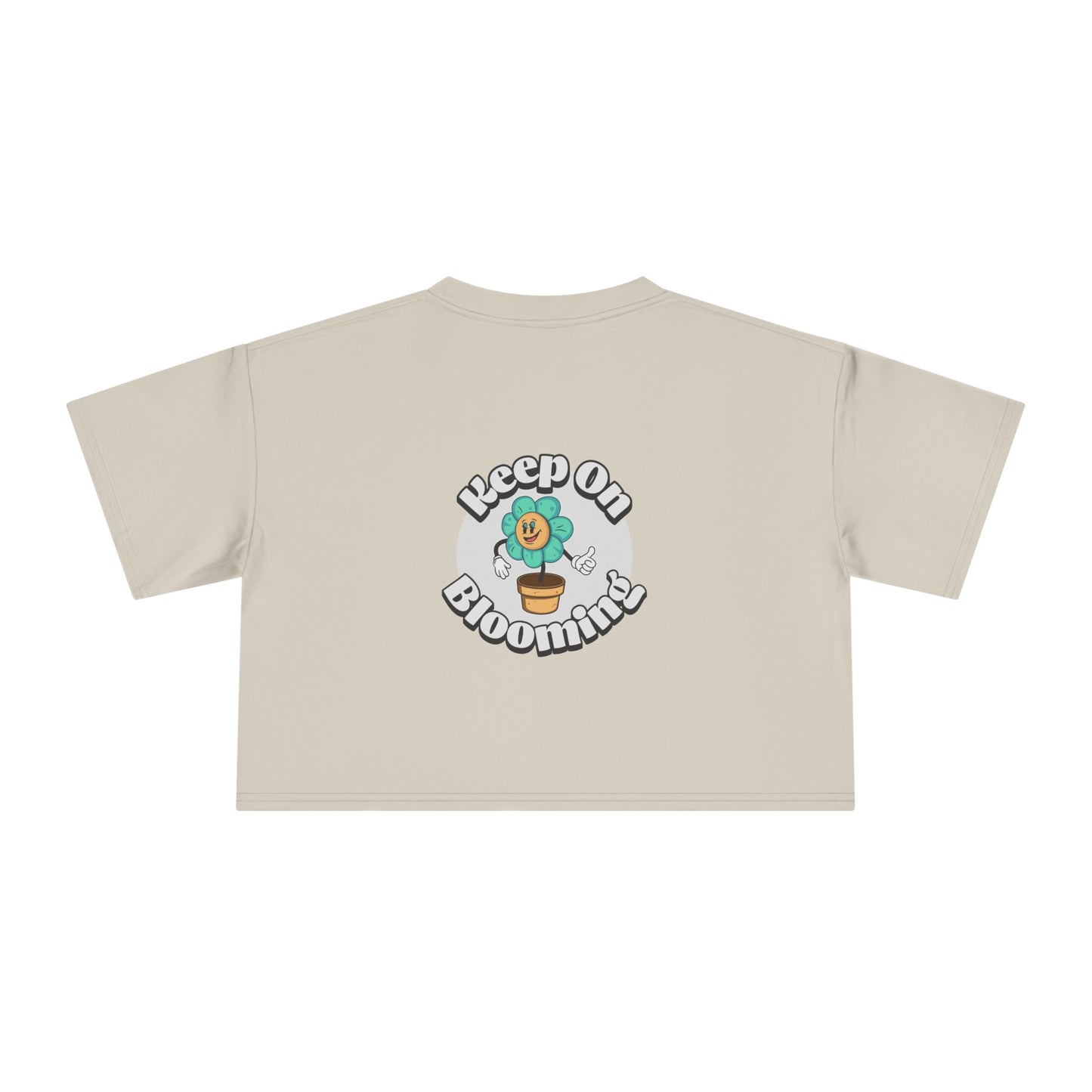 Keep On Blooming Women's Crop Tee