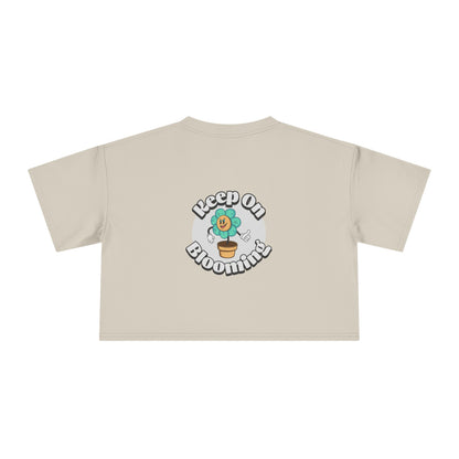 Keep On Blooming Women's Crop Tee