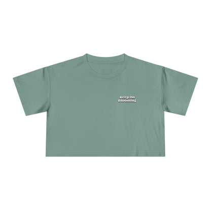 Keep On Blooming Women's Crop Tee