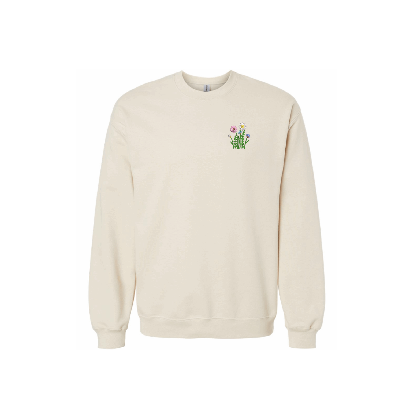 Wildflower Embroidered Sweatshirt