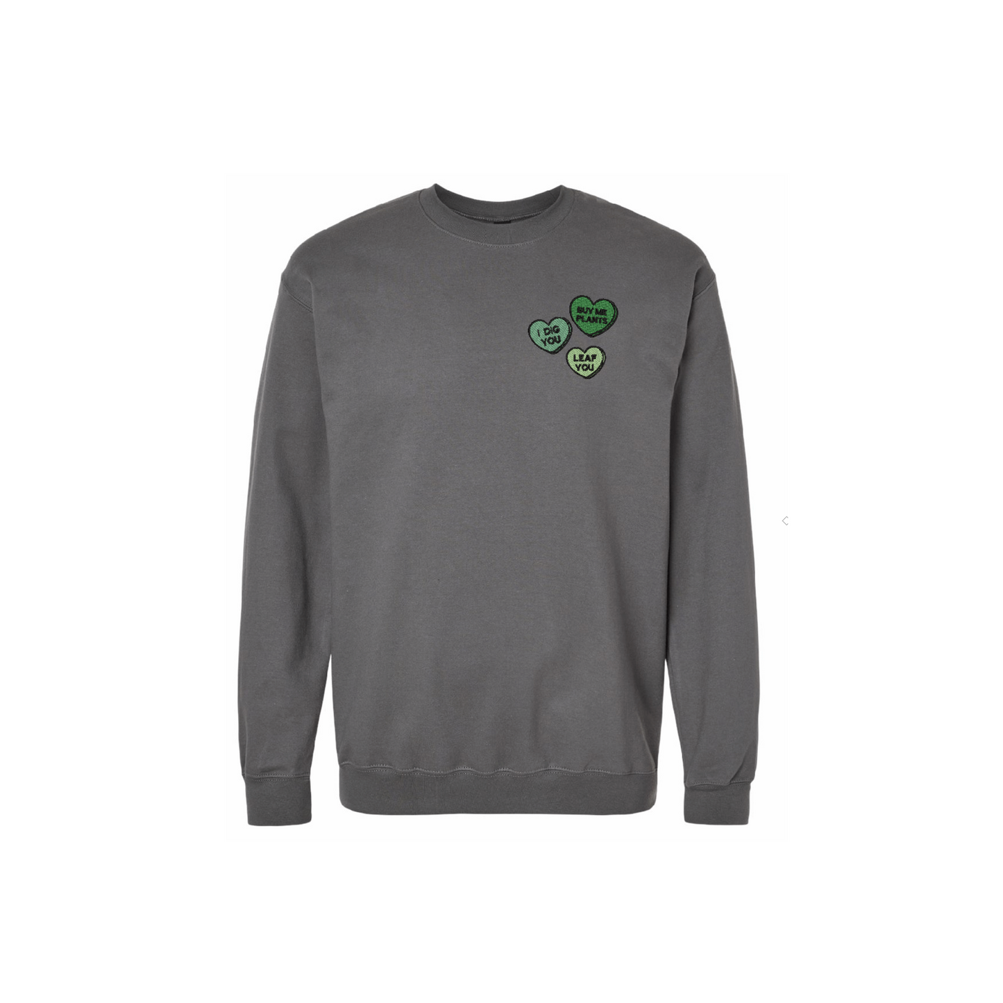 Plant Valentines Embroidered Sweatshirt