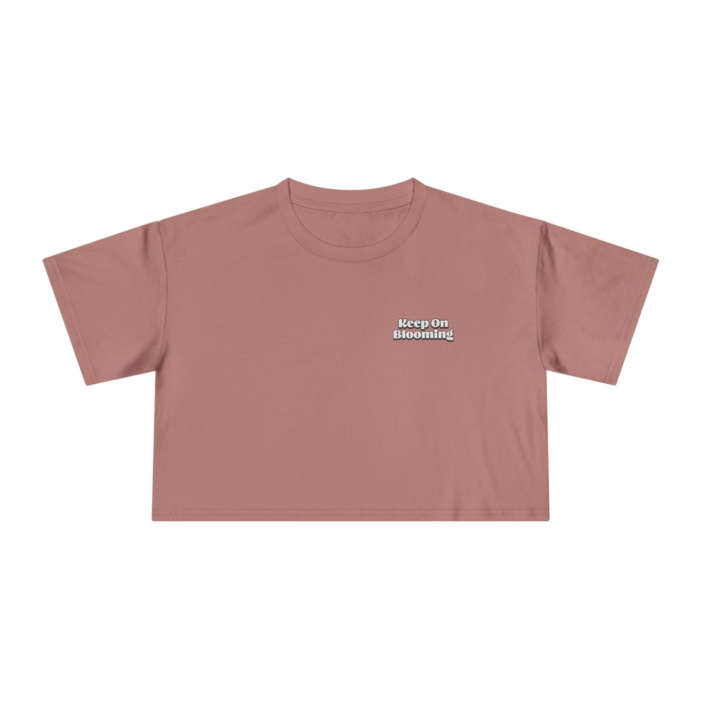 Keep On Blooming Women's Crop Tee