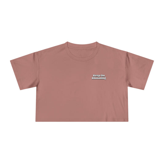 Keep On Blooming Women's Crop Tee