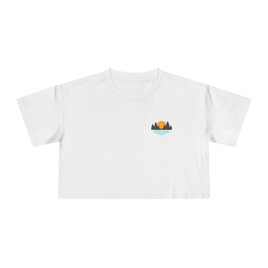 Lake Plans Womens Crop T-Shirt