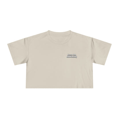 Keep On Blooming Women's Crop Tee
