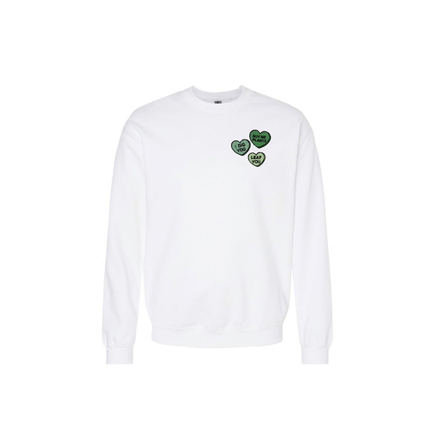 Plant Valentines Embroidered Sweatshirt