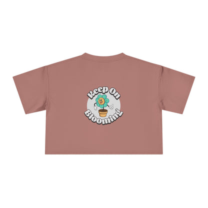 Keep On Blooming Women's Crop Tee