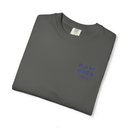 Plant Vibes Only Embroidered T-Shirt