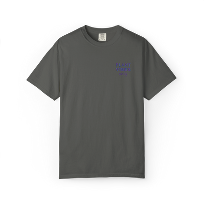Plant Vibes Only Embroidered T-Shirt