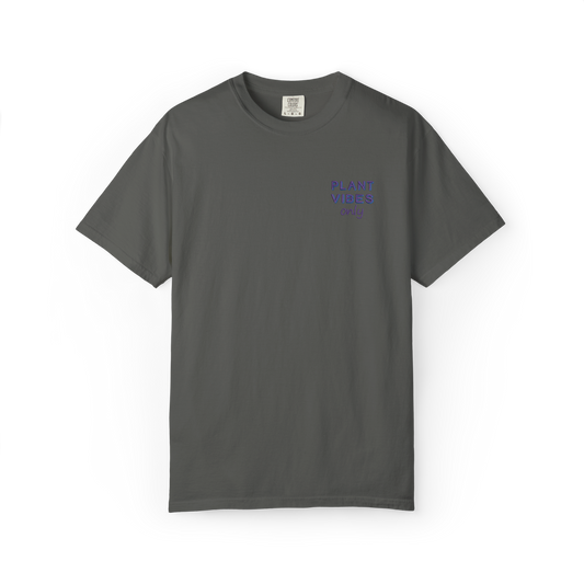 Plant Vibes Only Embroidered T-Shirt